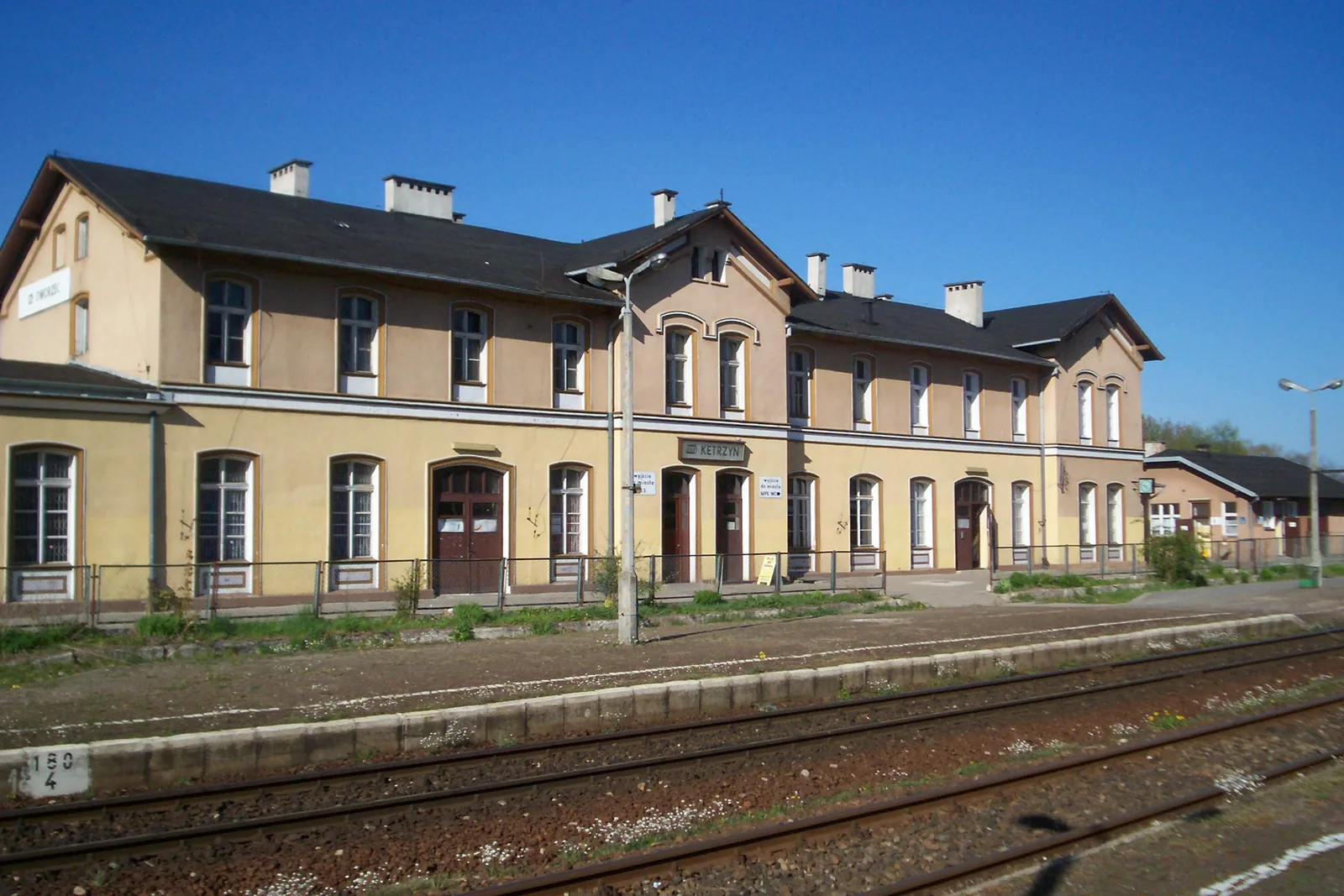 Dworzec kolejowy w Kętrzynie