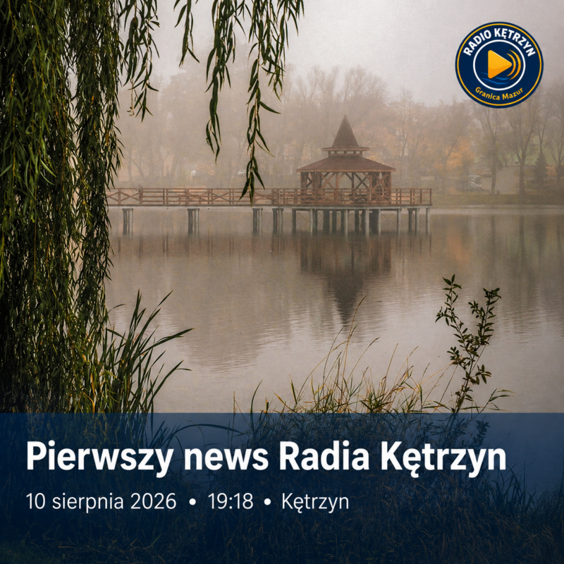 Pierwszy news Radia Kętrzyn. To musi być coś dużego.