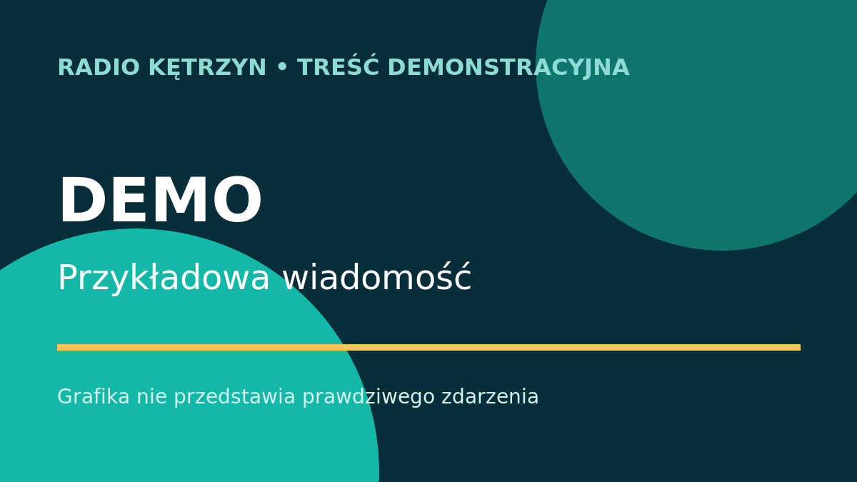 [DEMO] Przykładowa zapowiedź wydarzenia