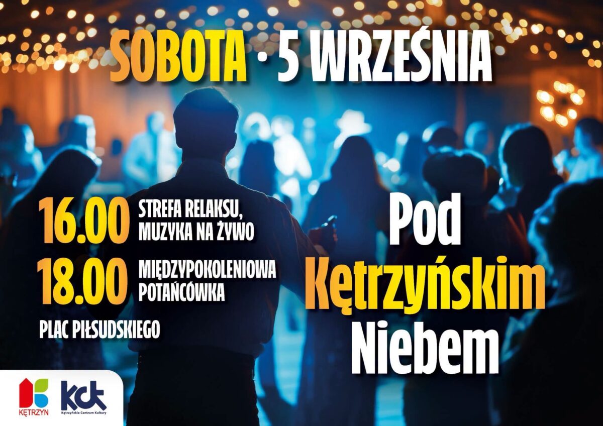 Kętrzyn zatańczy pod gołym niebem. Międzypokoleniowa potańcówka już w sobotę