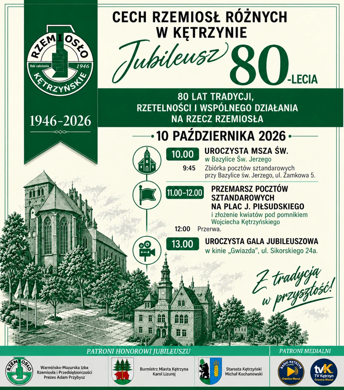 80 lat kętrzyńskiego rzemiosła. Cech Rzemiosł Różnych świętuje jubileusz.