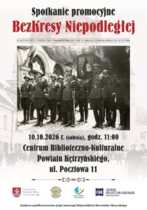 Centrum Biblioteczno – Kulturalne Powiatu Kętrzyńskiego zaprasza na spotkanie promocyjne